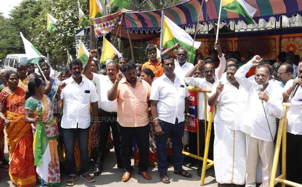 tamiladu trade union issue for temple shop rent hike issue