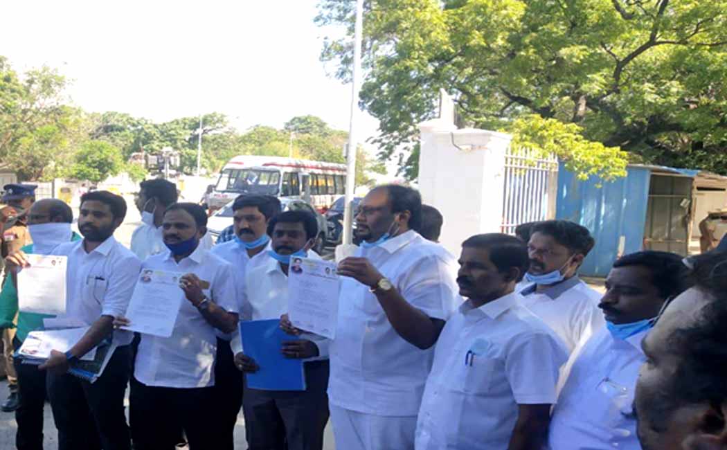 Complaint- against a.raja- for insulting -and spreading -slander against- women!
