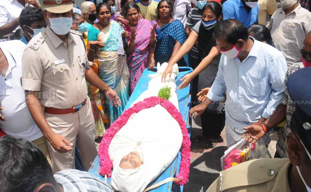 madurai neet exam issue girl funeral