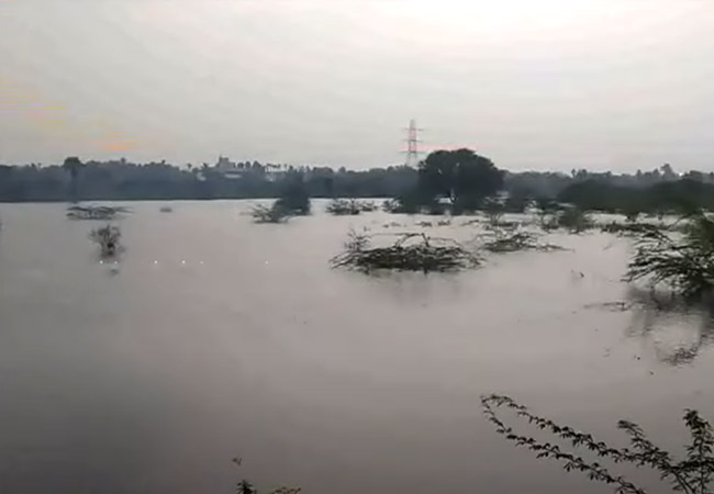The villagers celebrated the festival as the lake filled up!