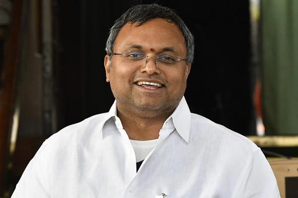 karthi chidambaram has no doubt about the electronic voting machine