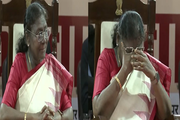 The President was moved to tears for birthday wishes disability students