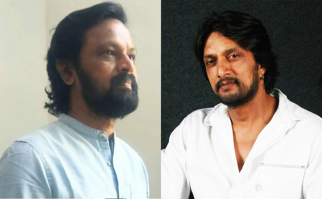 kiccha sudeep signed project of under cheran direction