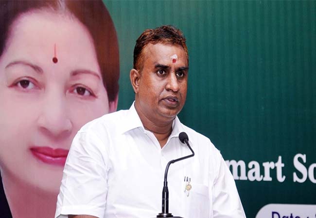coimbatore minister sp velumani press meet