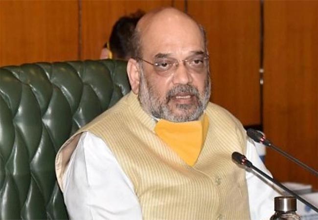 union home minister spoke with amit shah