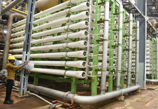 chennai perur sea water convert drinking water scheme tn govt fund released