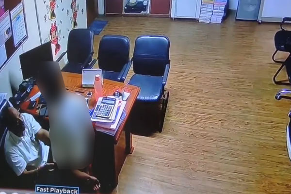 School principal hit 10th grade students in telangana