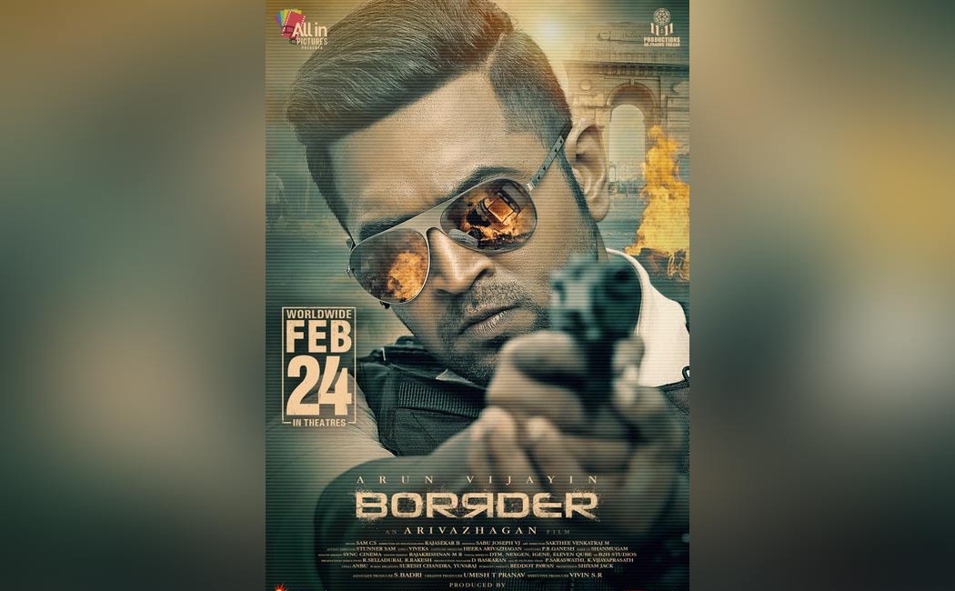 arun vijay borrder movie release date announced