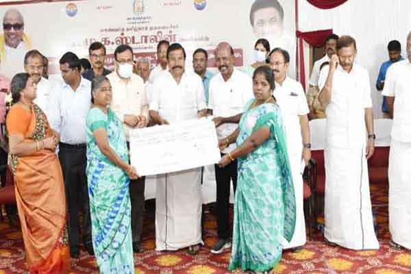 minister nehru talks about self help group loan limit increased