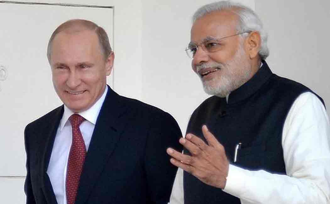 modi meets puthin and xingpin in shanghai meeting