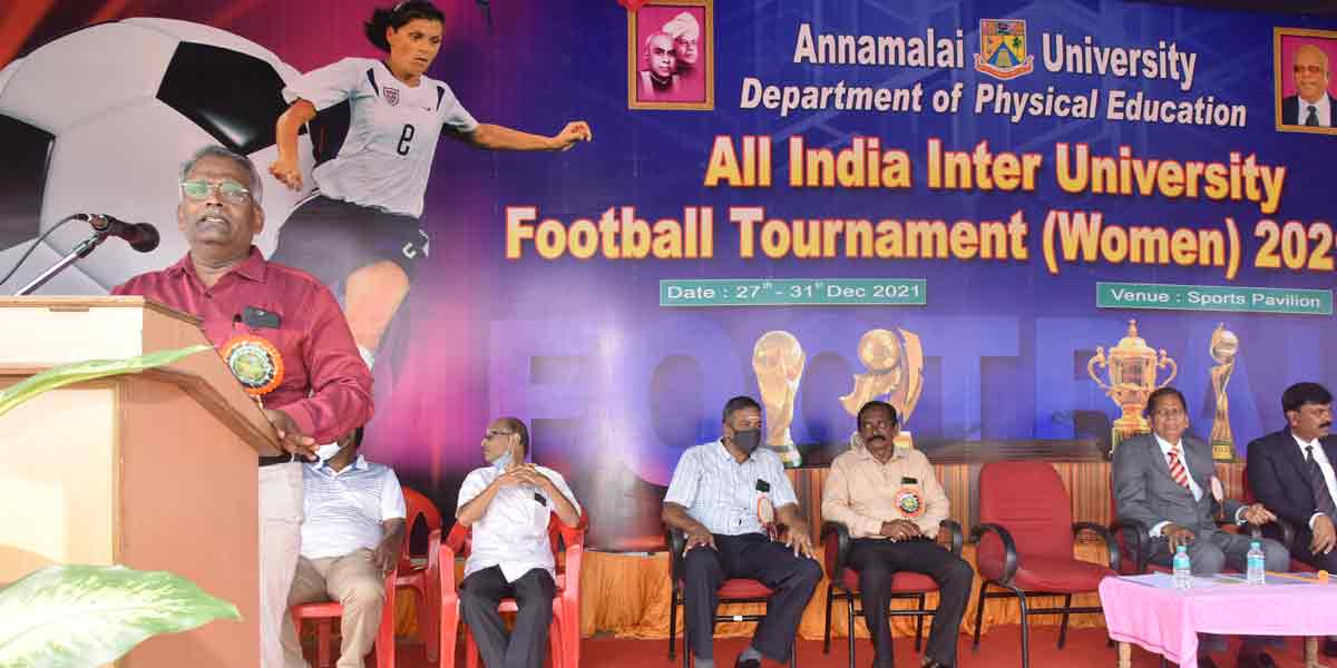 All India Women's Football Tournament at Annamalai University!