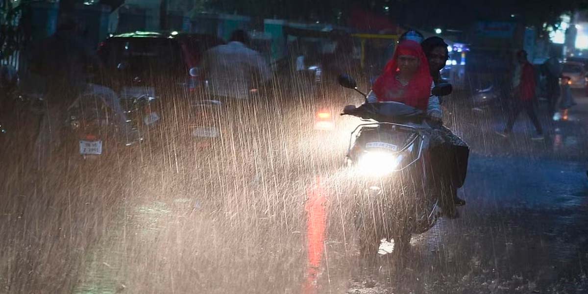 Widespread rain again in Chennai
