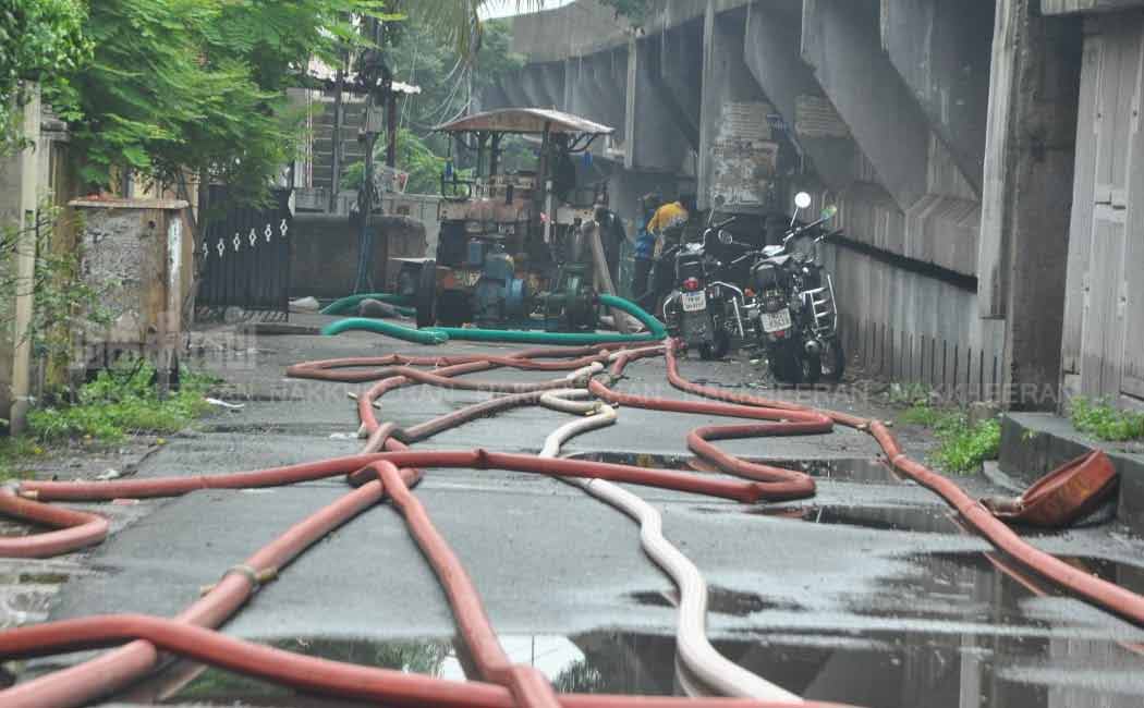 Rainwater Disposal Works in Kodambakkam