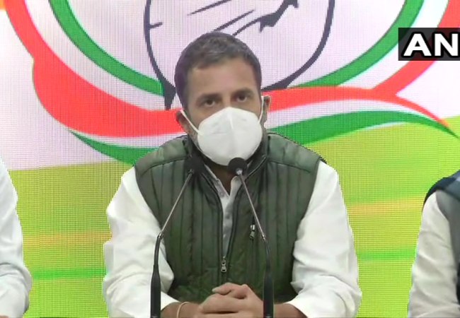 congress leader rahul gandhi mp press meet at delhi