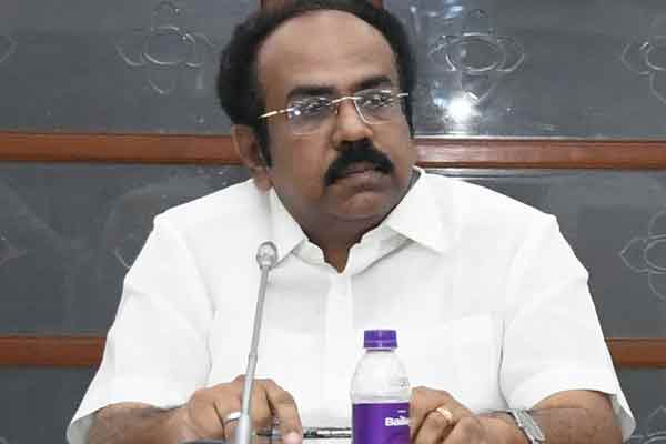 Minister thangam thennarasu says EPS habit of lying alone is not going to change