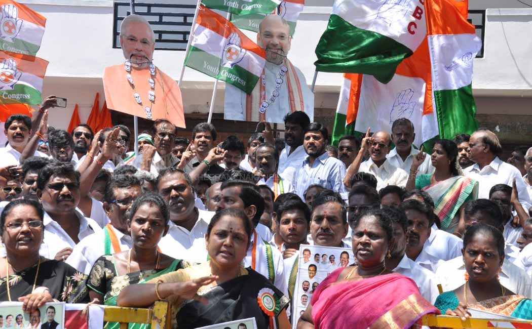 Tamil Nadu Congress opposes Congress MP's suspension order