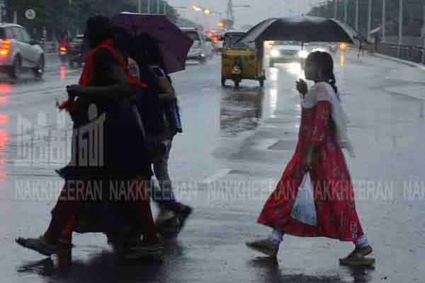 Met Dept information Chance of heavy rain in 6 districts
