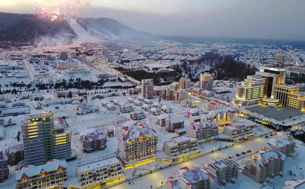kim jong un inaugrated samjiyon city