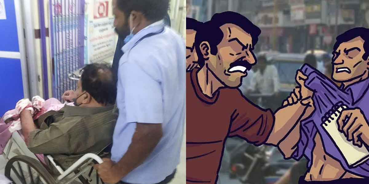 Internal party dispute... Home invasion attack on DMK official!