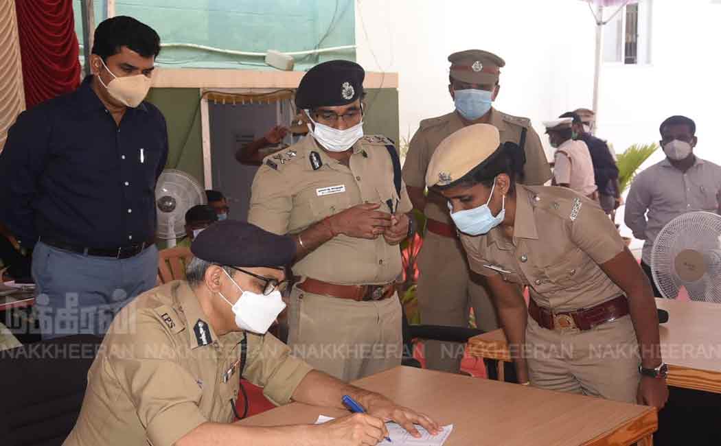 Commissioner of Police who heard the grievances of the police