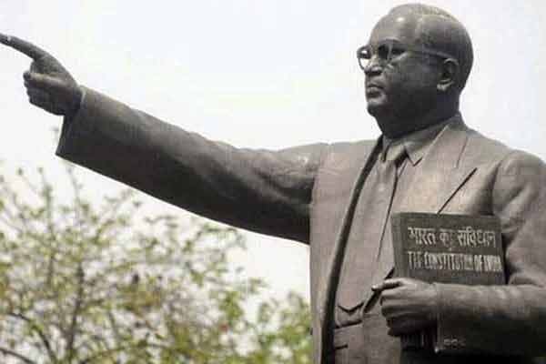 Ambedkar statue disappears within two days of being installed