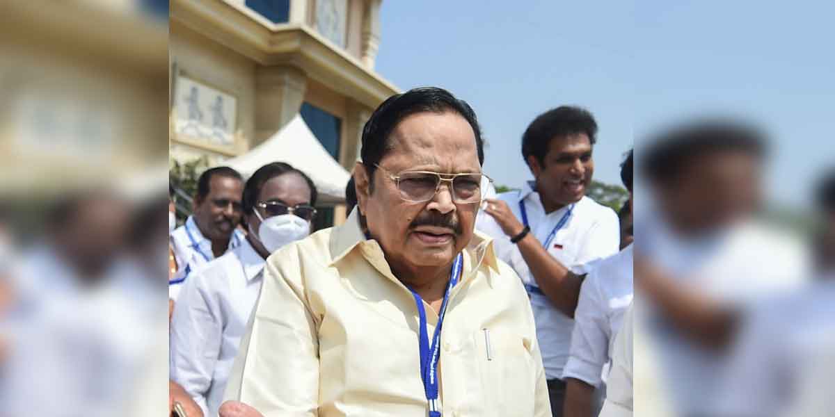 '' I regret '' - Thuraimurugan's speech at the party meeting!