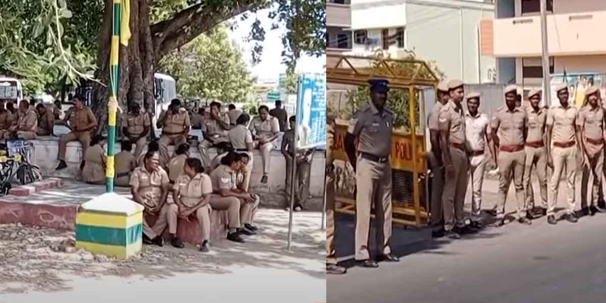 Shrimadhi's Birthday... Police Accumulation in Periyanesalur!