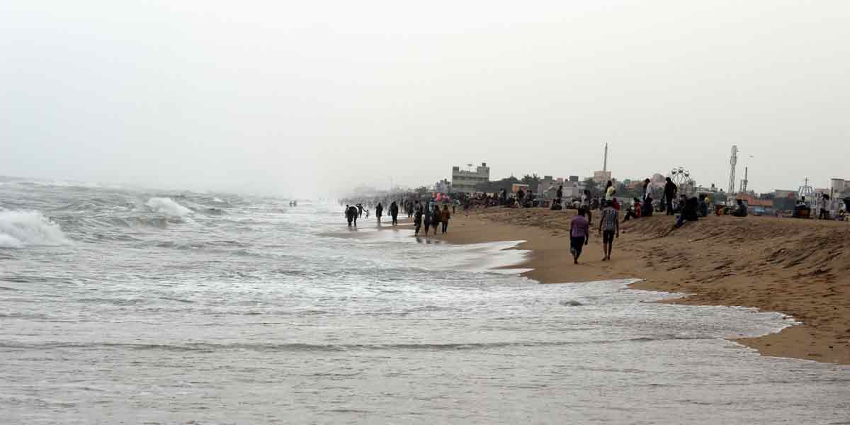 Chance of a storm ... Chennai Meteorological Center instruction!