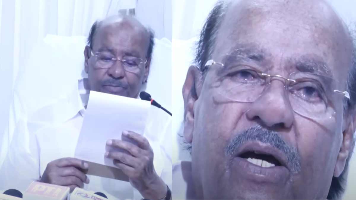 'Anbumani would lie without saying a word.. The next day they came back saying 'Bharat Mata Ki Jai'' - Ramadoss, who was distraught over his political career