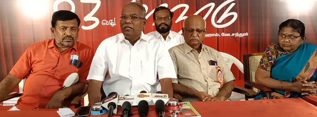 CPM Secretary of State Balakrishnan press meet