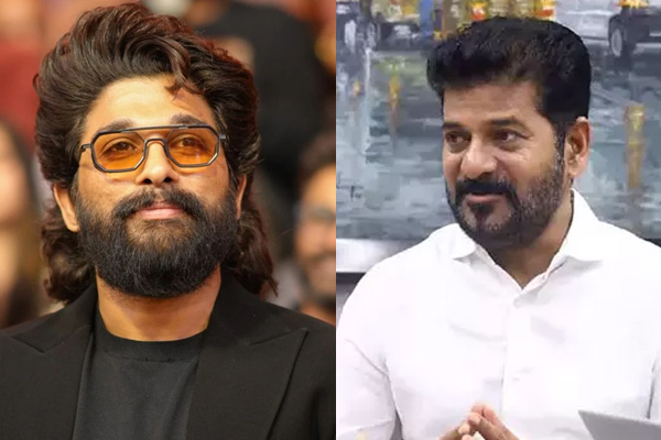 revanth reddy about allu arjun house issue