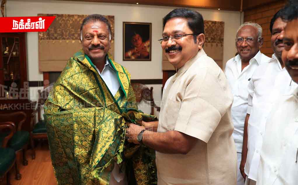 O. Panneerselvam DTV Dhinakaran meeting!!