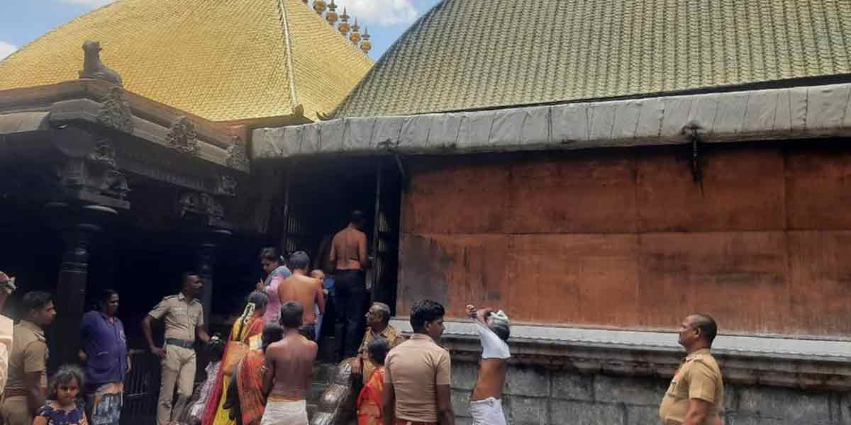 Appointment of officers to monitor the darshan of Sami by ascending to the Kanakasabha