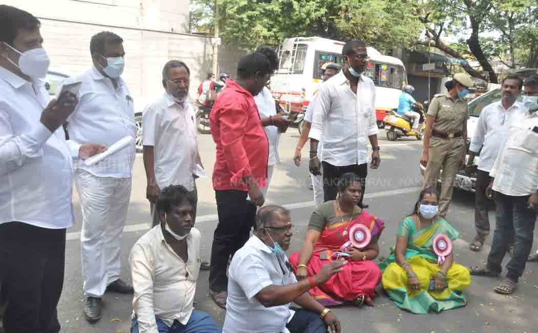 ADMK struggle against DMK