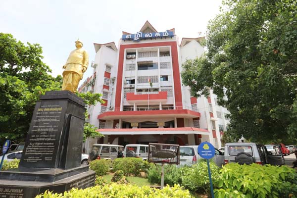 Ezhilagam - chennai - Fire accident