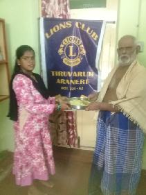 Thiruvaroor araneri lions club