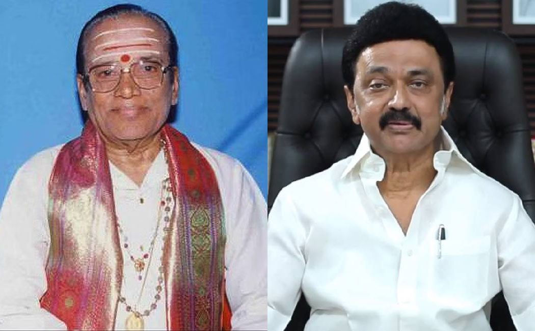 TM Soundararajan road CM Stalin inaugurates