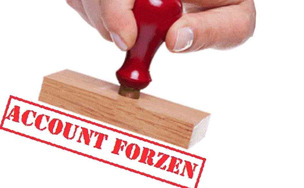 Bank accounts of cannabis dealers frozen!