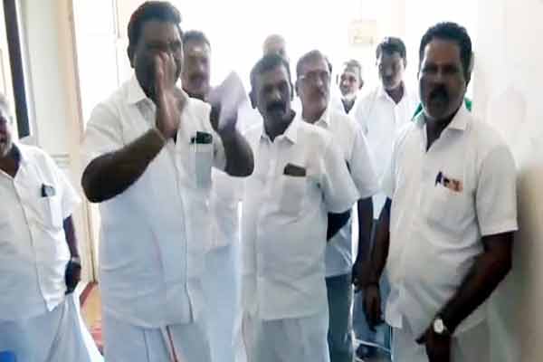 rajapalayam mla party meeting incident