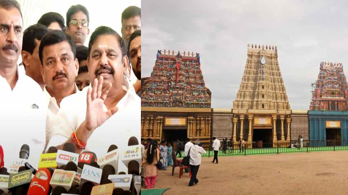 'Congratulations to the Muruga devotees' conference' - Edappadi Palaniswami interview