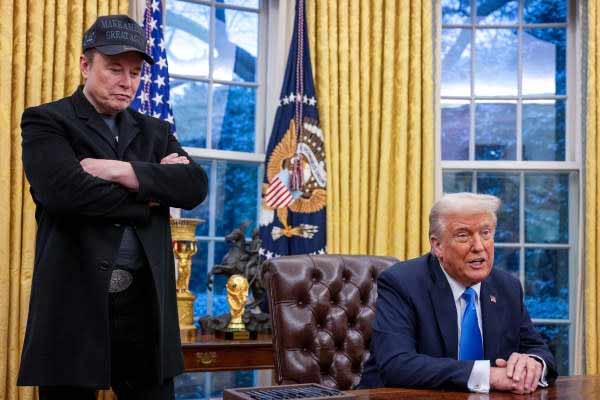 businessman Elon Musk resigns from the Trump administration