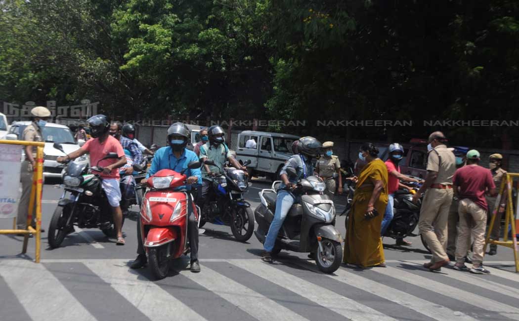 Police seize vehicles coming out unnecessarily