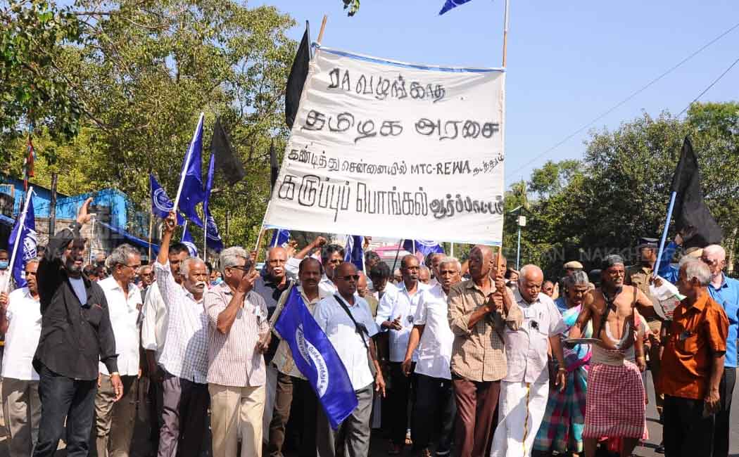 80 months of non-increased depreciation; Pensioners in struggle