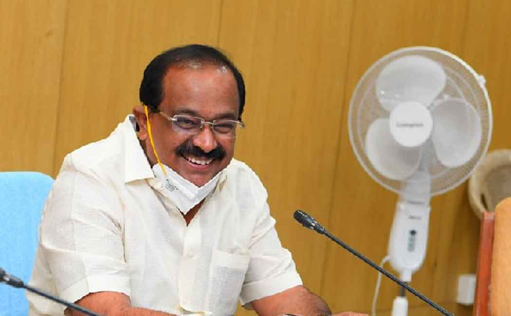 Minister Chakkarapani: "Ration products based on iris registration instead of fingerprints"
