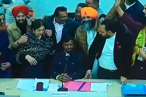 The court refused to ban for Chandigarh Mayoral Election result