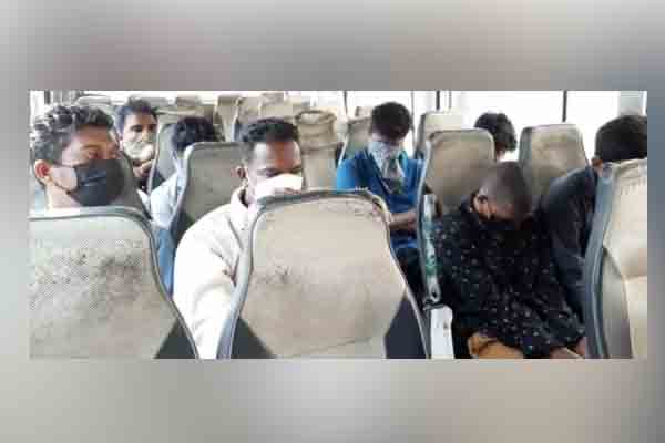 Nine persons from Andhra Pradesh, Kerala and Tamil Nadu arrested for cannabis