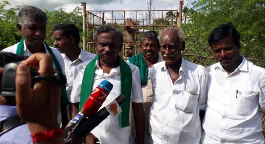 Pollution risk at ONGC oil well; Thiruvarur tension