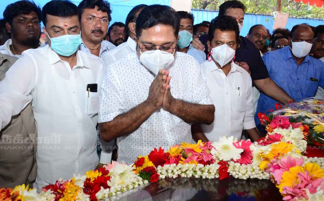 various political leader pay tribute to pandian communist party