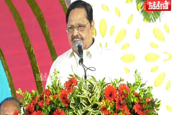 minister duraimurugan speech in katpadi meeting