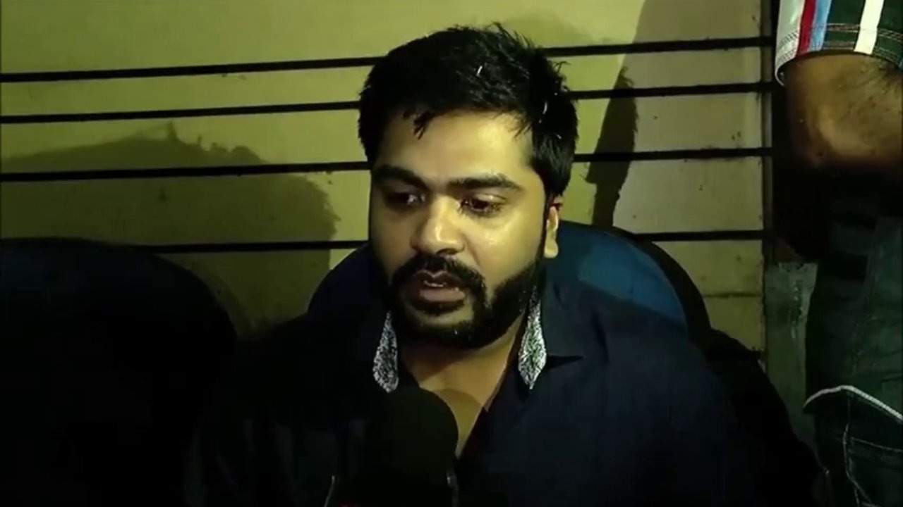 simbu crying